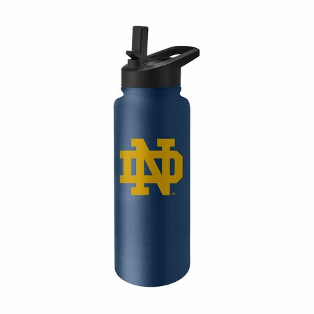 LOGO BRANDS Notre Dame 34oz Logo Quencher Bottle 190-S34QB-8